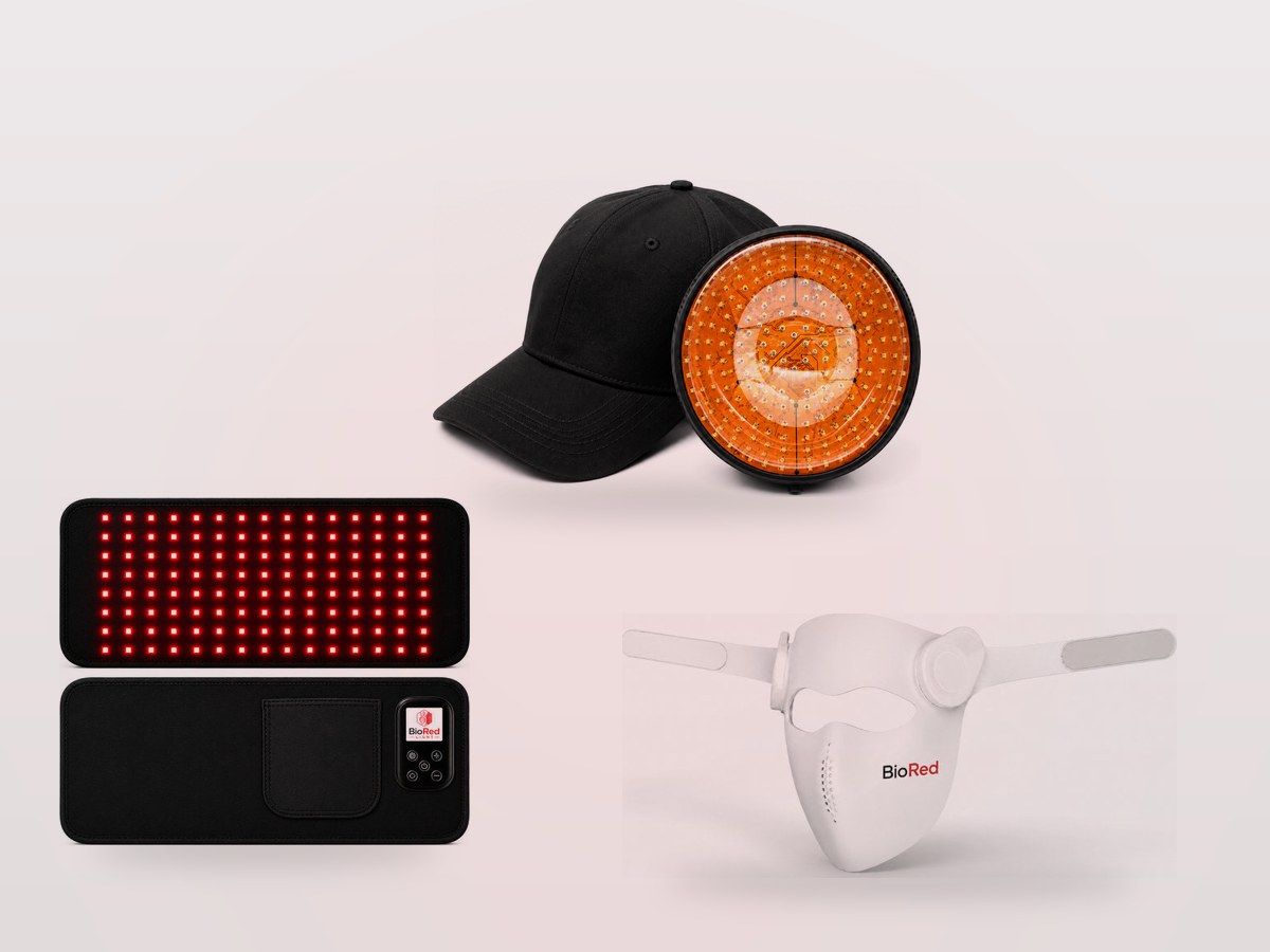 BioRed Therapy Belt, BioRed Therapy Cap and BioRed Therapy Mask